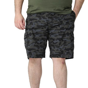 Pantalones cortos cargo informales de algodón para hombre, servicio OEM, secado rápido, alta calidad, precio al por mayor, pantalones cortos cargo - Product Image 1