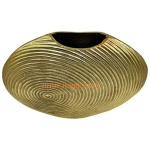 <b>Set</b> of 2 Pure Brass Gold Color Flower <b>Vases</b> and Pots Highest Quality Metal Handmade Fancy Luxury Flower <b>Vases</b> and Pot for Supply - Product Image 2