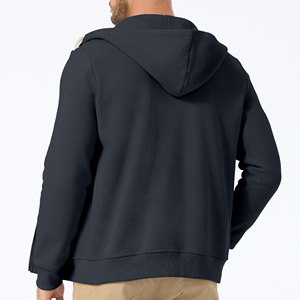 Sweat à capuche épais en coton imprimé 3D avec logo OEM Sweat-shirt oversize à fermeture éclair en éponge française pour hommes XL Street Wear Clothing Hoodies - Product Image 6