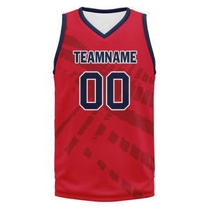 Ensemble d'uniformes de basketball de haute qualité pour équipe, personnalisable, unisexe, grandes tailles, 100 % polyester, antibactérien, respirant, vente en gros - Product Image 5