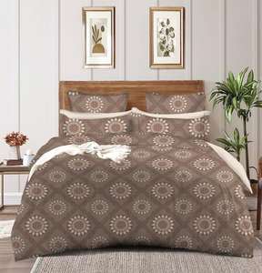 Ensemble de draps de lit doux de haute qualité 128 GSM avec tissu lisse Literie confortable de qualité supérieure pour une utilisation toute saison - Product Image 1