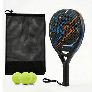 “OEM Custom High Quality Padel Racket with 18K/24K Carbon Fiber – Lightweight High Strength EVA Foam Core Padel Paddle - Product Image 1