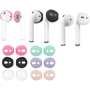 <span class=keywords><strong>Embouts</strong></span> pour écouteurs <span class=keywords><strong>AirPods</strong></span> 4, 6 paires, en silicone souple, ajustement fin, pour étui de chargement, antidérapants, anti-rayures, accessoires pour écouteurs - Product Image 3