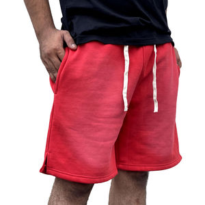 Pantalons de sports d'été décontractés personnalisés pour hommes Shorts solides et lourds délavés à l'acide dans le style de la mode de rue - Product Image 6