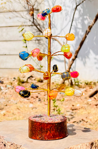 Vente en gros d'arbre en pierre à sept chakras magnifique arbre de pierres précieuses à sept chakras pour décorations arbre de pierres précieuses naturelles Fengshui - Product Image 3