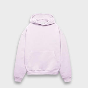 Sudaderas con capucha en blanco 380 ~ 500 Gsm Sudadera con capucha ponderada Jersey de gran tamaño Hombro caído Sudaderas con capucha de peso pesado - Product Image 1