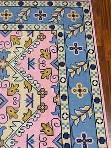 Grand tapis de fond en laine antidérapant fait à la main de haute qualité pour la maison pour le salon et la chambre - Product Image 6