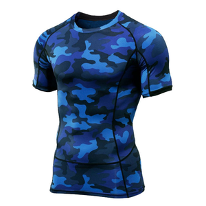 Top deportivo para adultos para surfear, entrenamiento para correr con protección contra sarpullidos y manga corta de rendimiento de secado rápido - Product Image 6