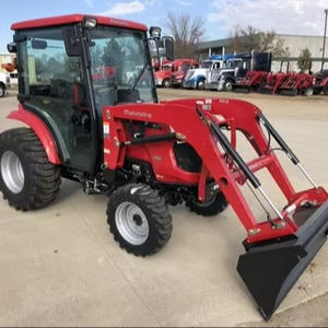 Tractores Usados Mahindra 1640H con Cabina y Cargador en Venta - Product Image 1