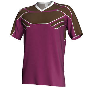 Maillots de football personnalisés OEM imprimés par sublimation 100% polyester à séchage rapide pour hommes Ensemble Équipe de club Uniforme d'entraînement de football Logo - Product Image 1