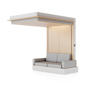 Sofá Cama Flotante Convertible Reclinable Estilo Minimalista Plegable para Sala de Estar, Comedor, Gimnasio y Escuela - Product Image 2