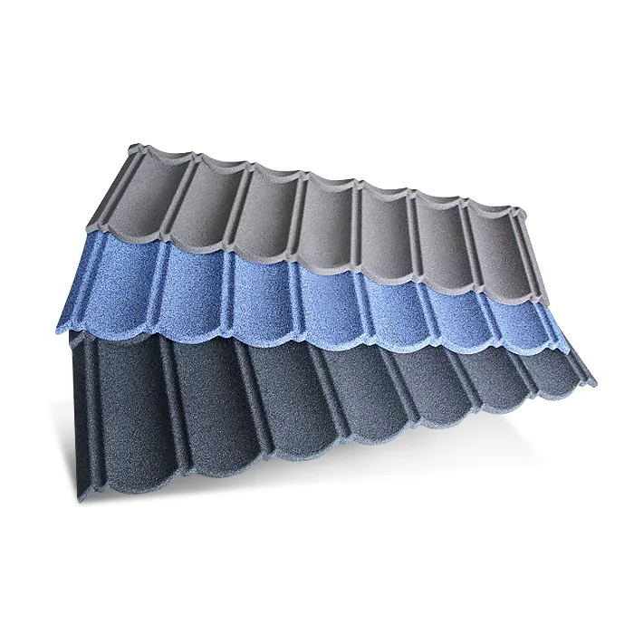 Cheap Price Harvey Tiles Modern Design Roofing Tiles for Vila Colorful Stone Coated Metal Roof Tiles Source Factory