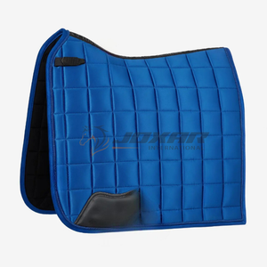 Almohadilla de sillín de caballo inglés de primera calidad, forro suave, material transpirable duradero, diseño cómodo, perfecto para ecuestre - Product Image 1