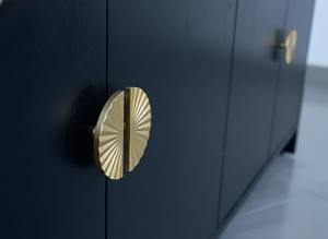 Étagère rectangulaire moderne en placage de chêne massif MDF durable du Vietnam, garantie 1 an, meubles de salon écologiques - Product Image 5