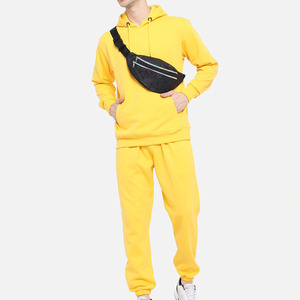 2024 grande taille hommes formation survêtement ensemble Slim Fit nouveau extérieur Jogging porter respirant lourd deux pièces OEM ODM entretenu - Product Image 6