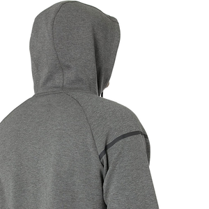 Men Zip Hoodie Plain Design Premium Fabric Bulk Manufacturing Men Zip Hoodie Casual Streetwear High Quality Fabric Supplier - Product Image 3