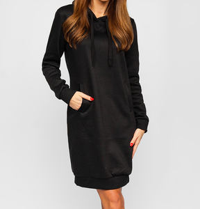 Regular Length Winter Hooded Drawstring Pullover <b>Hoodie</b> with Front Custom logo 100% Cotton Fabric Cheap Price - Product Image 5