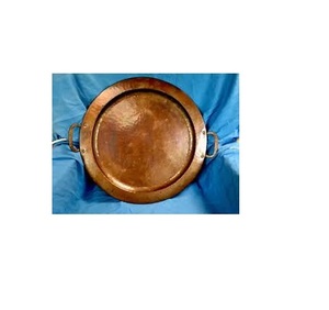 Bandeja de servicio de cobre ecológico, pieza pulida - Product Image 1