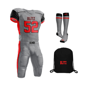 Wholesale Retro American <b>Football</b> Wear High Quality Men's Team Rugby Uniform Short <b>Sleeve</b> Breathable Printed Set with Bags <b>Socks</b> - Product Image 4