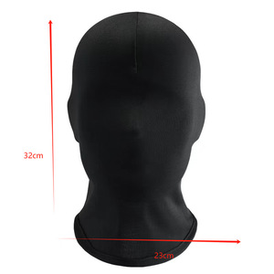 Venta al por mayor envío rápido de moda cara completa 3D esquí pasamontañas estilo capucha cara cubierta máscara DDP envío - Product Image 5