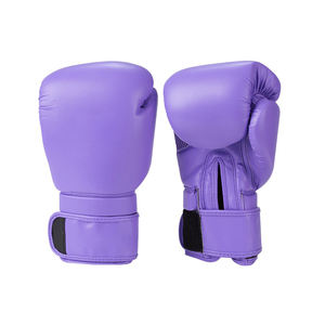 Gants de boxe en cuir d'entraînement de haute qualité avec fermeture auto-agrippante, disponibles en différentes tailles, gants de boxe à prix avantageux - Product Image 5