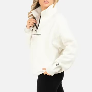 Sweat-shirt décontracté à fermeture éclair pour femme avec logo OEM personnalisé, sweat-shirt oversize pour femme, sweat-shirt unisexe lourd, fabricant de sweat-shirt - Product Image 5