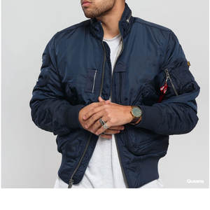 Chaqueta Bomber de Invierno Hecha a Medida para Hombre, Precio al por Mayor, Chaqueta Bomber para Hombre, Precio Más Vendido - Product Image 2