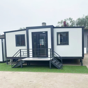 Maison préfabriquée modulaire moderne Tiny House 2 3 chambres 20 40 pieds Luxe Mobile pour bureau, habitation, ferme, maison conteneur extensible - Product Image 4