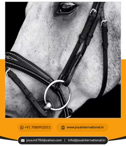 Bride en cuir Micklem Bride d'équitation en cuir de cheval Bride en cuir Micklem Bridle smart - Product Image 4