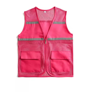 OEM Men's Hi Visibility Safety Workwear Vest Breathable High Quality Customizable Top Rated Thermal Street Fashion - Product Image 4