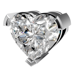 Pendientes de Botón Solitario de Moissanita de 2 Quilates, Oro Sólido de 14k, Chapado en Oro de 18k, Certificado IGI, para Compromiso de Mujer, Regalo Personalizable - Product Image 5