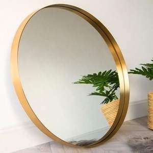 Espejo de pared de metal más vendido con descuento al por mayor Nuevos europeos Espejo de pared de alta demanda a precios al por mayor - Product Image 3