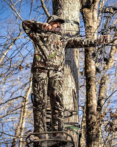 Ropa de Caza para Hombre, Chaqueta de Caza Compatible con Correa de Seguridad, Pantalones con Forro Polar, Silenciosa, Cálida y Resistente al Agua - Product Image 2