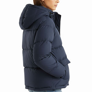 แจ็คเก็ตพัฟเฟอร์สตรีทแวร์สั่งทำขายส่งสำหรับผู้หญิง เสื้อกันลมแฟชั่นกลางแจ้ง คุณภาพพรีเมียม ทรงหลวม แจ็คเก็ตบับเบิ้ล - Product Image 5