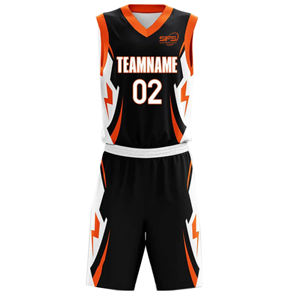 Uniforme de Baloncesto Transpirable Personalizado SFS-BU-007, Diseño Sublimado Único, Opciones de Tallas Grandes, Conjuntos de Baloncesto Personalizados - Product Image 5