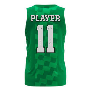 Tarif Free Custom Made Ladies V Neck Basketball Jersey 100% Poliéster Alta calidad Transpirable Peso ligero Frente Logo Posición - Product Image 3