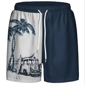 2025 été grande taille coton pantalon pour homme actif athlétique dessin animé sublimé pantalon marque logo taille élastique Shorts - Product Image 1