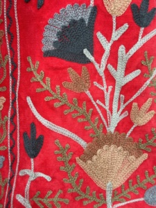 Most Trending Handmade Suzani Embroidery Velvet Winter <b>Jacket</b> <b>Women</b> Short Suzani <b>Jacket</b> Free Size Short Quilted <b>Jacket</b> - Product Image 6