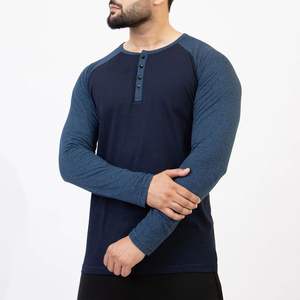 Nuevas camisetas de manga larga para hombre, lo último en ropa de gimnasio para hombre, Camiseta de algodón 100% para hombre, camisetas de manga larga con estampado holgado - Product Image 2