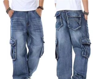 Jean homme 2025 Meilleure vente Jeans homme Pantalons en jean à vendre Denim Nouvelle qualité supérieure Mode décontractée Déchiré Bleu - Product Image 6