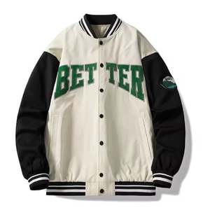 Streetwear personnalisé College Varsity Jacket Hommes Baseball Bomber Letterman Varsity Jacket pour hommes - Product Image 2