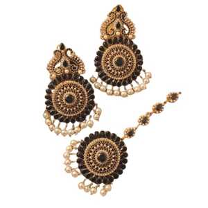 Venta al por mayor Top Venta de calidad de las mujeres de acero inoxidable Artificial Joyería Pendientes Conjuntos Precio barato para bodas - Product Image 1