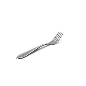 Fourchette plate en argent en acier inoxydable, de haute qualité, amusant et créatif, avec argenterie, ensemble de fourchettes à fruits pour mariage et maison - Product Image 1