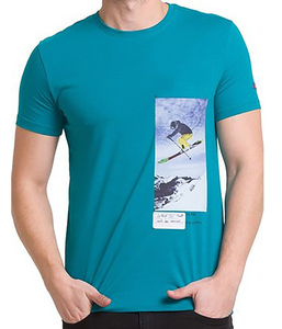 Alta calidad al por mayor de diseño personalizado 100% algodón camiseta de los hombres Streetwear impreso cuello redondo transpirable del proveedor BD - Product Image 5