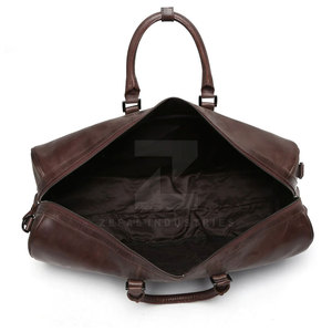 Nuevo logotipo personalizado, bolsas de lona ecológicas de cuero informales, bolsas de viaje ligeras de gran capacidad de alta calidad - Product Image 2