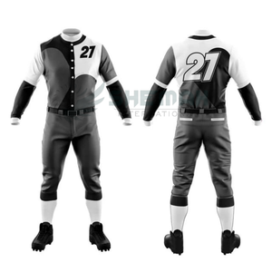 Uniforme de baseball professionnel avec options de conception personnalisées construit pour la force, la flexibilité et la confiance sur le terrain à vendre - Product Image 5