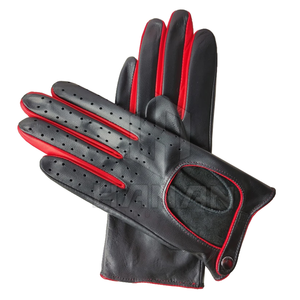 Guantes de conducción al aire libre Guantes de conducción de ajuste personalizado con cierre ajustable, Palma antideslizante y tela transpirable - Product Image 3