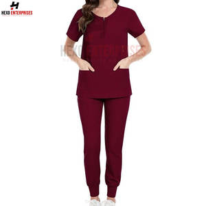 Conjuntos de uniformes médicos, nuevo diseño de moda, uniformes médicos de enfermería, trajes transpirables de verano, uniformes médicos de hospital, uniformes médicos de enfermería con logotipo personalizado, uniforme - Product Image 4