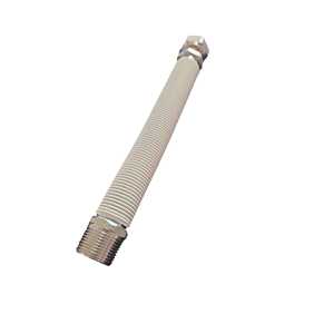 Tuyau flexible en PVC HM pour chauffe-eau MF 1/2" blanc enduit, longueurs extensibles 130-420 mm, résistant - Product Image 6