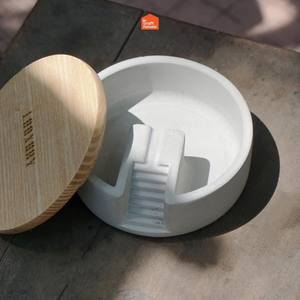 Cenicero de Cemento Hecho a Mano Personalizado Clásico TCE, Accesorio para Fumar de Cemento Sólido, Duradero y Reutilizable para Mesa, Hogar, Hotel, Cafetería, Bar - Product Image 2